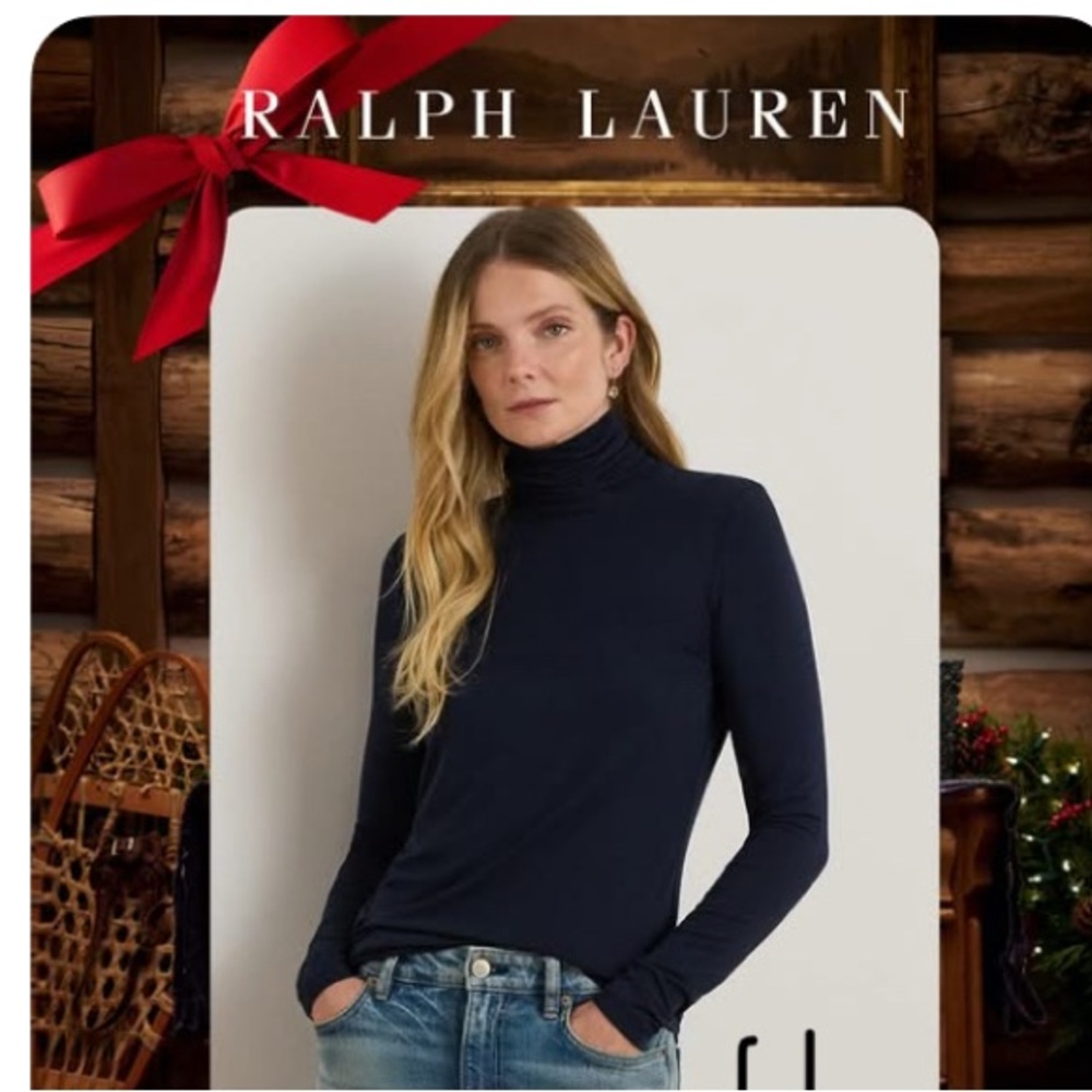Lauren Jersey Turtleneck